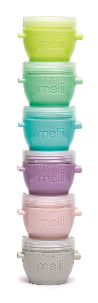Melii Baby - Melii Baby Snap & Go Pods (2oz) - 6 Piece Set - Classy Rascals Boutique