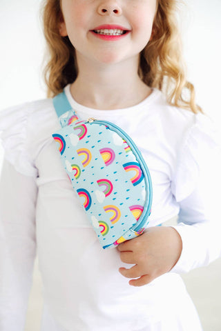 Mila & Rose - Mila & Rose April Showers Belt Bag | Kids Belt Bag - Classy Rascals Boutique