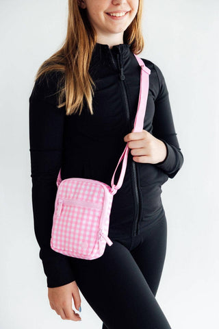 Mila & Rose - Mila & Rose Go-Getter Gingham Crossbody Bag | Kids Crossbody Bag - Classy Rascals Boutique