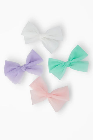 Mila & Rose - Mila & Rose Tulle Hair Bow - Classy Rascals Boutique