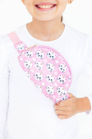 Mila & Rose - Mila & Rose Unicorn Kitties Belt Bag | Kids Belt Bag - Classy Rascals Boutique