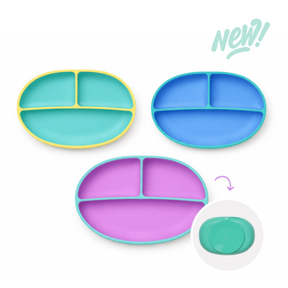 morepeas - morepeas - Color Pop Suction Plate - Classy Rascals Boutique