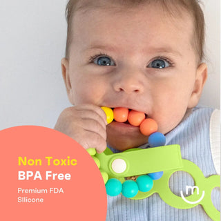 morepeas - morepeas - Tot in Tow Teething Set - Classy Rascals Boutique