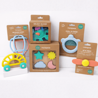 morepeas - morepeas - Up & Away Suction Spinner Toy - Classy Rascals Boutique