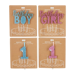 Mud Pie - Mud Pie Birthday Toppers - Classy Rascals Boutique