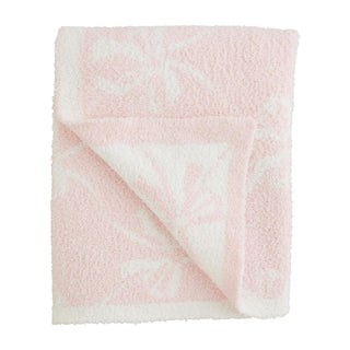 Mud Pie - Mud Pie Chenille Blanket Bow - Classy Rascals Boutique