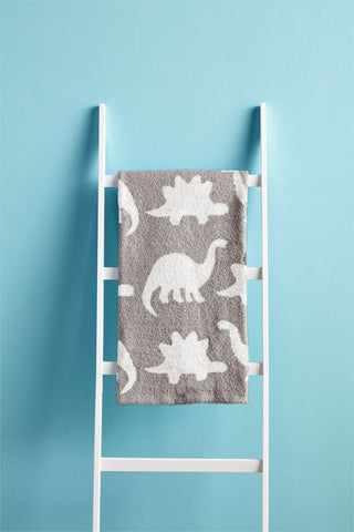 Mud Pie - Mud Pie Chenille Blanket Dino - Classy Rascals Boutique