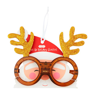 Mud Pie - Mud Pie Christmas LED Glasses - Classy Rascals Boutique