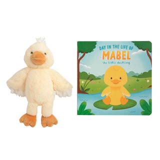 Mud Pie - Mud Pie Day in the Life of Mabel the Little Duckling Book & Plush Set - Classy Rascals Boutique