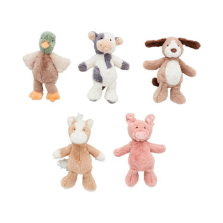 Mud Pie - Mud Pie Farm Plush Rattles - Classy Rascals Boutique
