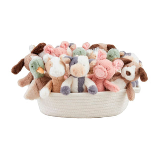 Mud Pie - Mud Pie Farm Plush Rattles - Classy Rascals Boutique