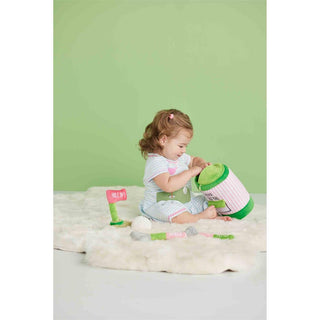 Mud Pie - Mud Pie Golf Bag Plush Set Pink - Classy Rascals Boutique