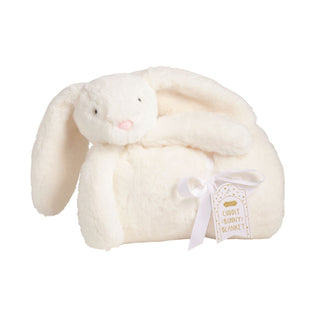 Mud Pie - Mud Pie Ivory Plush Blanket - Classy Rascals Boutique