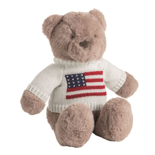 Mud Pie - Mud Pie Liberty the Bear Plush - Classy Rascals Boutique