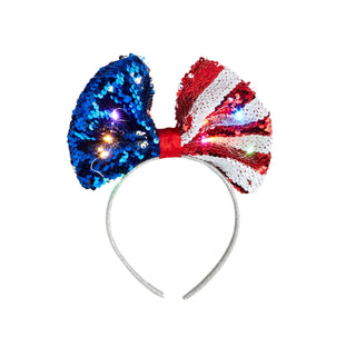 Mud Pie - Mud Pie Light - Up Patriotic Headbands - Classy Rascals Boutique