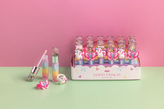 Mud Pie - Mud Pie Lip Gloss & Ring Sets - Classy Rascals Boutique