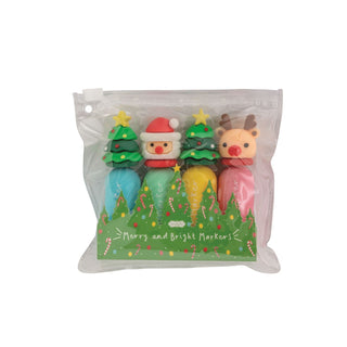 Mud Pie - Mud Pie Merry & Bright Marker Set - Classy Rascals Boutique