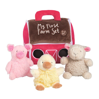 Mud Pie - Mud Pie My Farm Plush Set - Classy Rascals Boutique