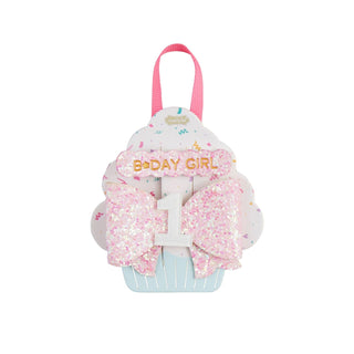 Mud Pie - Mud Pie Pink One Birthday Hair Clip - Classy Rascals Boutique