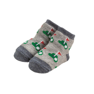 Mud Pie - Mud Pie Scattered Golf Sock - Classy Rascals Boutique
