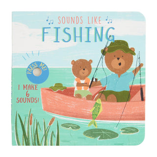 Mud Pie - Mud Pie Sounds Like Fishing Board Book - Classy Rascals Boutique