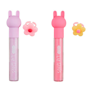 Mud Pie - Mud Pie Spring Lip Gloss & Ring Set - Classy Rascals Boutique