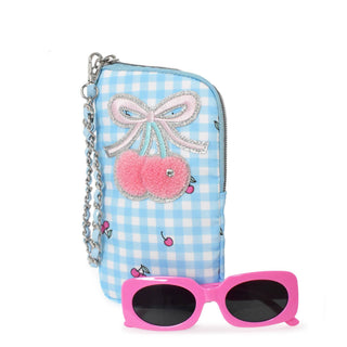 OMG Accessories - OMG Accessories - Cherry Wristlet Case and Sunglasses - Classy Rascals Boutique
