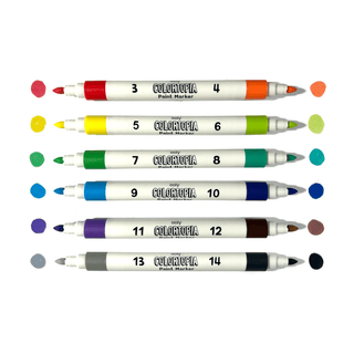 OOLY - OOLY - Colortopia Color by Number Paint Marker Kit - Epic Adventure - Classy Rascals Boutique