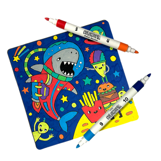 OOLY - OOLY - Colortopia Color by Number Paint Marker Kit - Epic Adventure - Classy Rascals Boutique