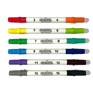 OOLY - OOLY - Colortopia Color by Number Paint Marker Kit - Epic Adventure - Classy Rascals Boutique
