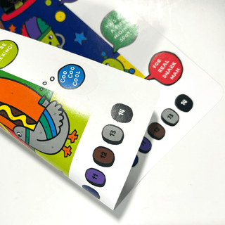 OOLY - OOLY - Colortopia Color by Number Paint Marker Kit - Epic Adventure - Classy Rascals Boutique