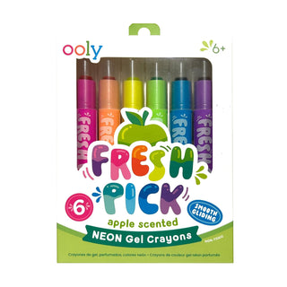 OOLY - OOLY Fresh Pick: Apple Scented Gel Crayons - Classy Rascals Boutique