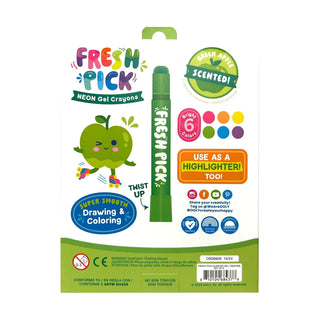 OOLY - OOLY Fresh Pick: Apple Scented Gel Crayons - Classy Rascals Boutique