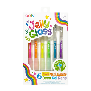 OOLY - OOLY - Jelly Gloss Neon Multi - Surface Deco Gel Pens - Classy Rascals Boutique