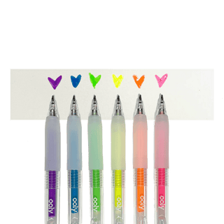 OOLY - OOLY - Jelly Gloss Neon Multi - Surface Deco Gel Pens - Classy Rascals Boutique