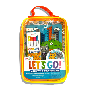 OOLY - OOLY - Let's Go! Activity & Coloring Kit Kitty In - Classy Rascals Boutique