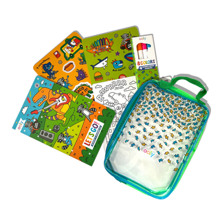 OOLY - OOLY - Let's Go! Activity & Coloring Kit Robo Dino - Classy Rascals Boutique