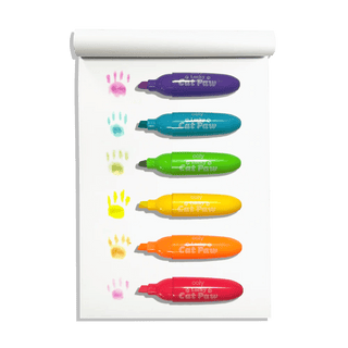 OOLY - OOLY Lucky Cat Paw: Neon Highlighters - Berry Scent - Classy Rascals Boutique
