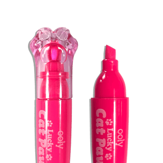 OOLY - OOLY Lucky Cat Paw: Neon Highlighters - Berry Scent - Classy Rascals Boutique
