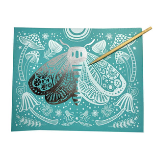 OOLY - OOLY Scratch & Shine Foil Scratch Art Kids - Glorious Garden - Classy Rascals Boutique