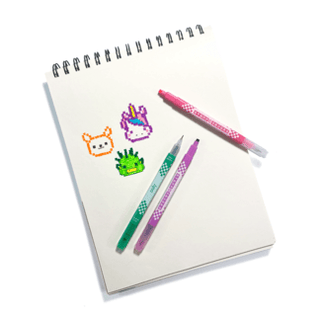 OOLY - OOLY - Stamp - A - Square Markers (Set of 12) - Classy Rascals Boutique