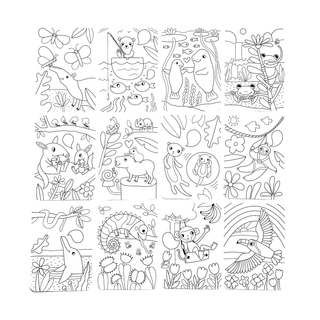OOLY - OOLY - Undercover Art Hidden Patterns Coloring - Rainforest Fun - Classy Rascals Boutique