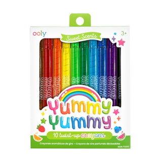 OOLY - OOLY - Yummy Yummy Scented Twist - Up Crayons - Classy Rascals Boutique