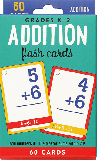 Peter Pauper Press - Peter Pauper Press Addition Flash Cards | Math Flash Cards for Kids - Classy Rascals Boutique