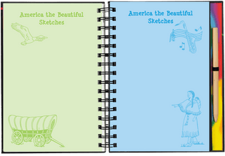 Peter Pauper Press - Peter Pauper Press - America Scratch and Sketch - Classy Rascals Boutique