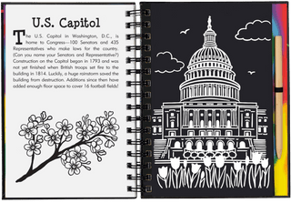 Peter Pauper Press - Peter Pauper Press - America Scratch and Sketch - Classy Rascals Boutique