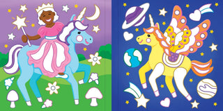 Peter Pauper Press - Peter Pauper Press - Color - By - Foil Sticker Book - Unicorns - Classy Rascals Boutique