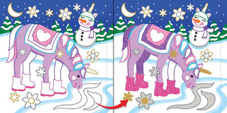 Peter Pauper Press - Peter Pauper Press - Color - By - Foil Sticker Book - Unicorns - Classy Rascals Boutique