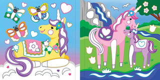 Peter Pauper Press - Peter Pauper Press - Color - By - Foil Sticker Book - Unicorns - Classy Rascals Boutique