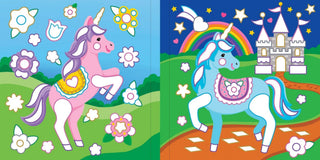 Peter Pauper Press - Peter Pauper Press - Color - By - Foil Sticker Book - Unicorns - Classy Rascals Boutique
